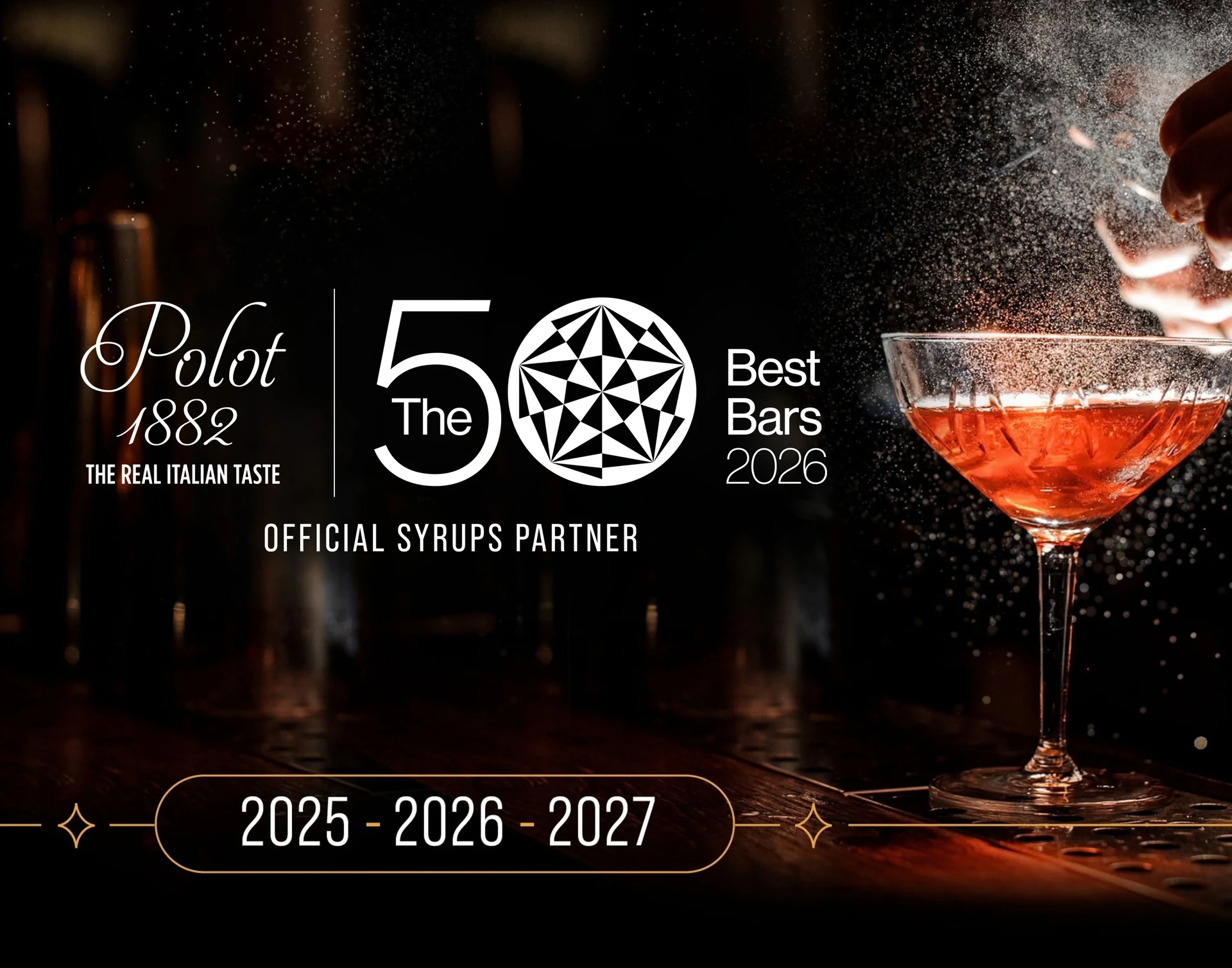 The World’s 50 Best Bars – Official Syrups Partner
