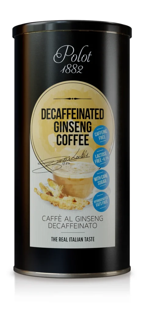 Caffè al ginseng decaffeinato